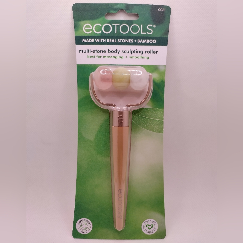 EcoTools Multi-Stone Body Sculpting Roller - Pink and Green